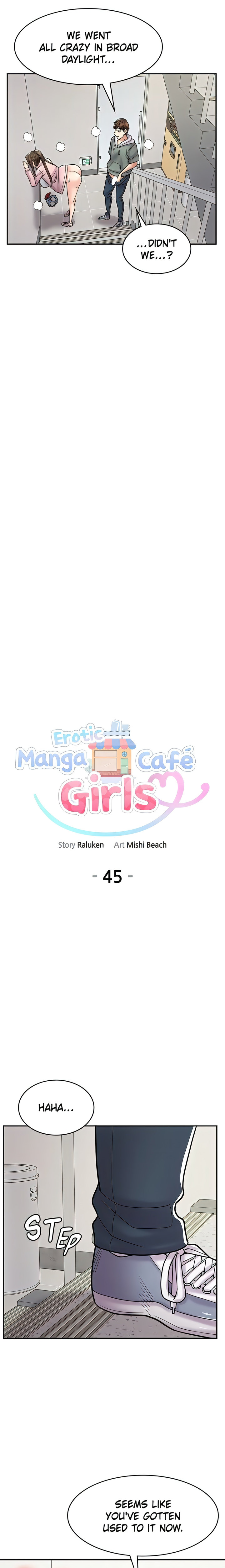 Erotic Manga Café Girls - Chapter 45 Page 11