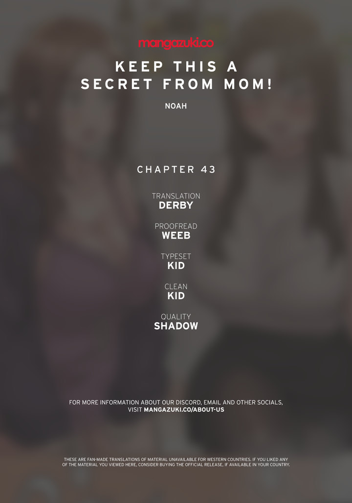 Keep it a secret from your mother! - Chapter 43 Page 1