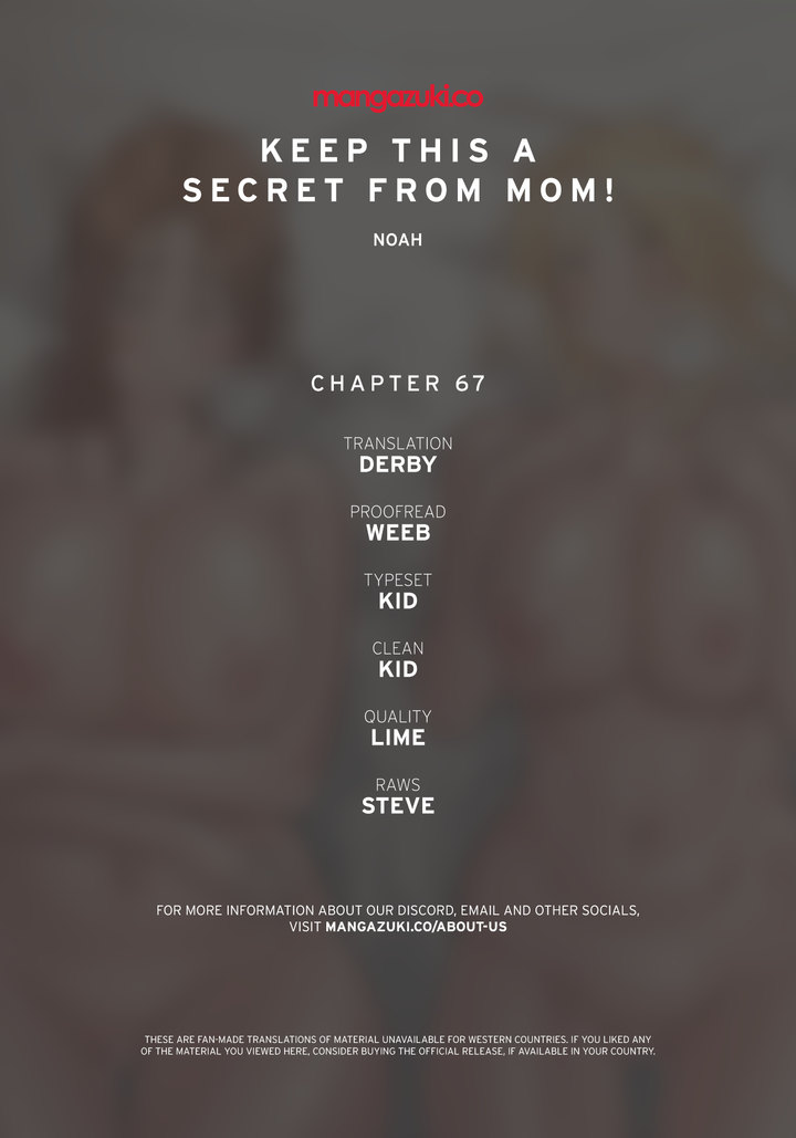 Keep it a secret from your mother! - Chapter 67 Page 1