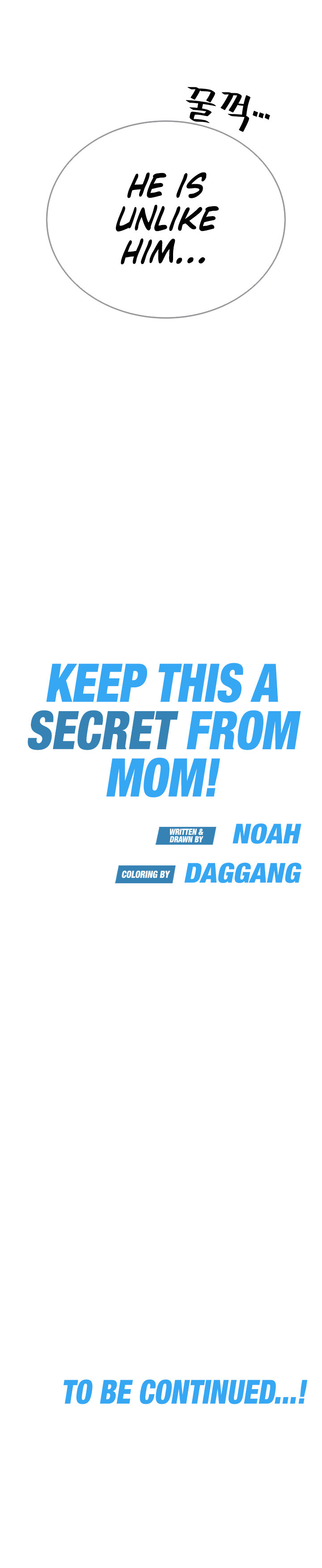 Keep it a secret from your mother! Chapter 70