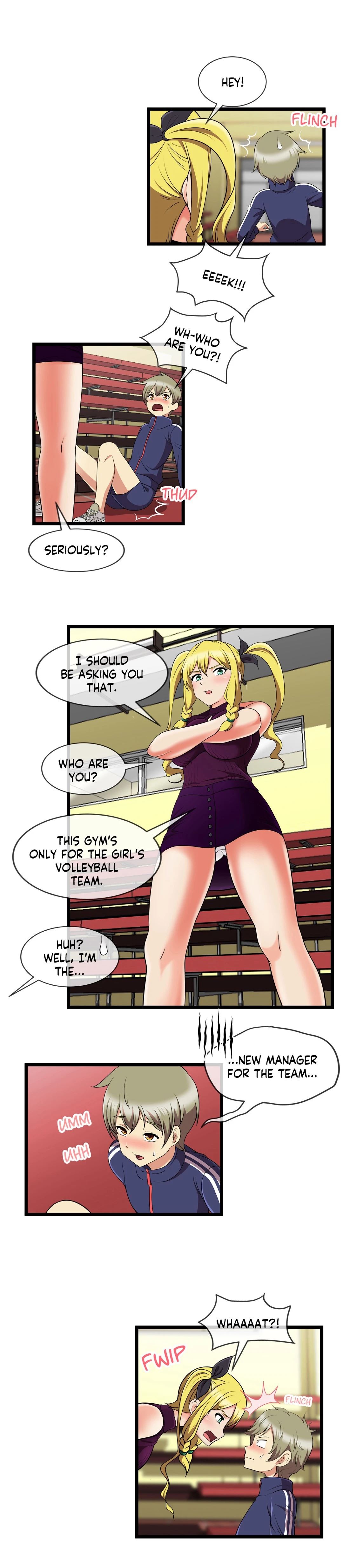 The Naughty Volleyball Team