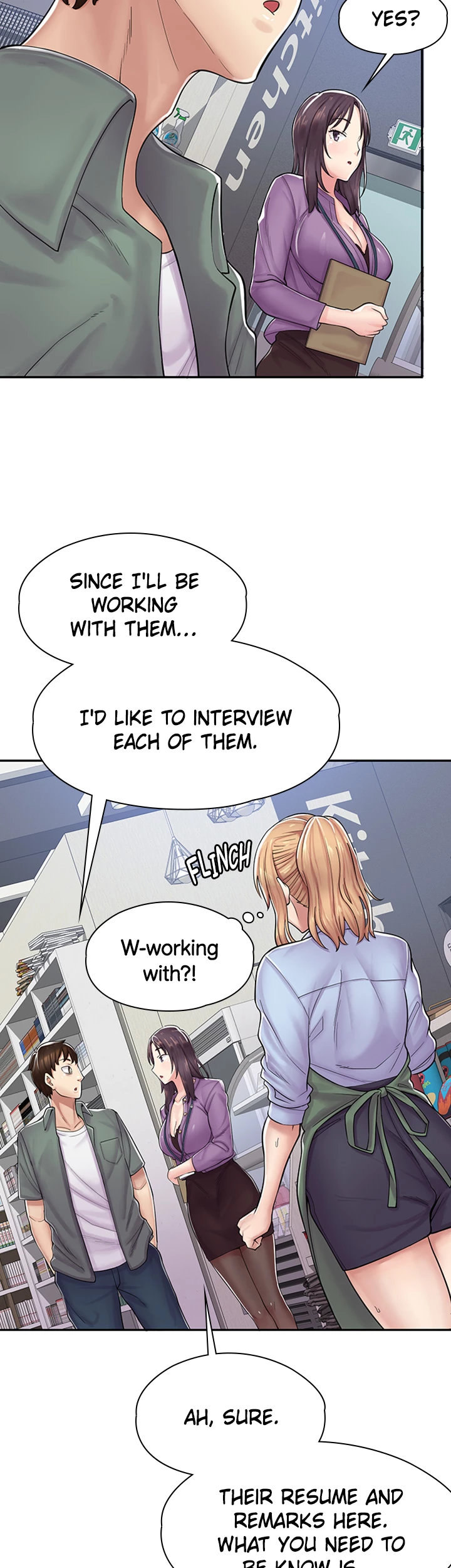Erotic Manga Café Girls - Chapter 1 Page 62