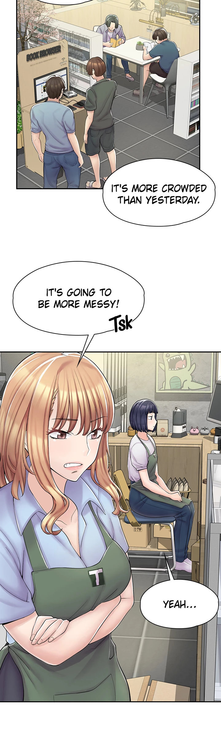 Erotic Manga Café Girls - Chapter 3 Page 35