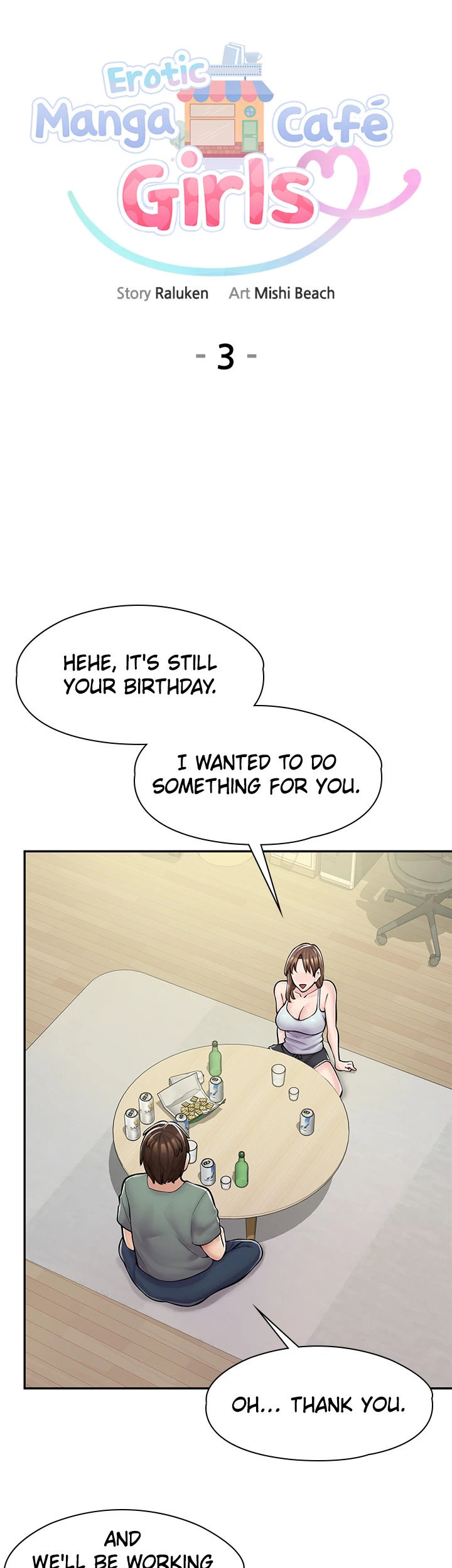 Erotic Manga Café Girls - Chapter 3 Page 5
