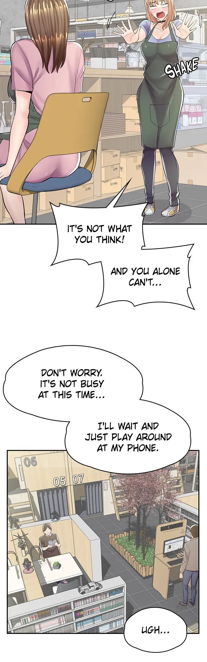 Erotic Manga Café Girls - Chapter 7 Page 27