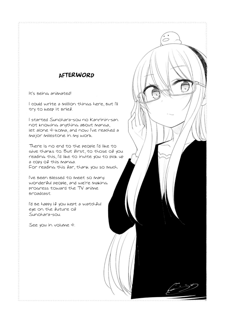 Sunoharasou no Kanrinin-san - Chapter 40 Page 9