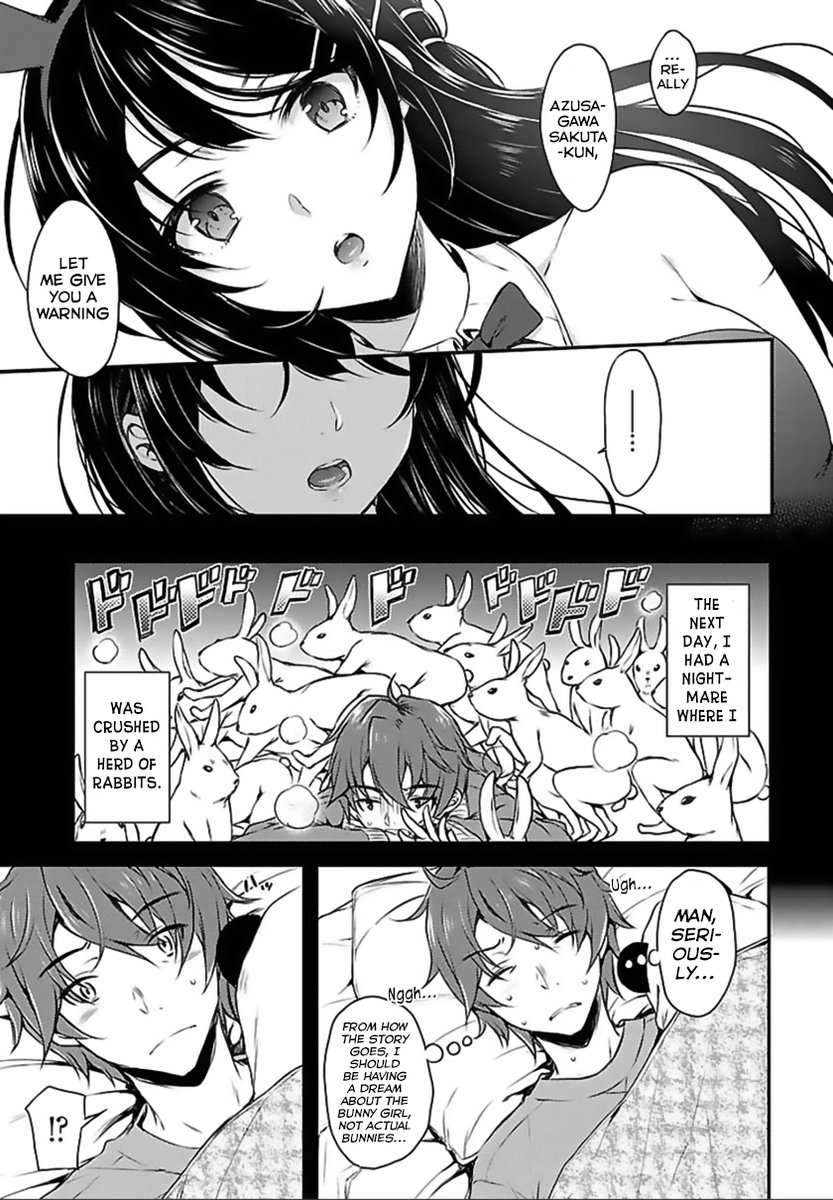 Seishun Buta Yarou wa Bunny Girl Senpai no Yume wo Minai - Chapter 1 Page 10