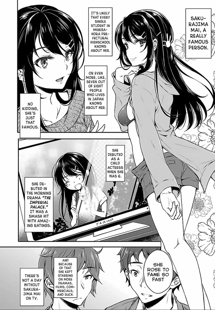 Seishun Buta Yarou wa Bunny Girl Senpai no Yume wo Minai - Chapter 1 Page 15