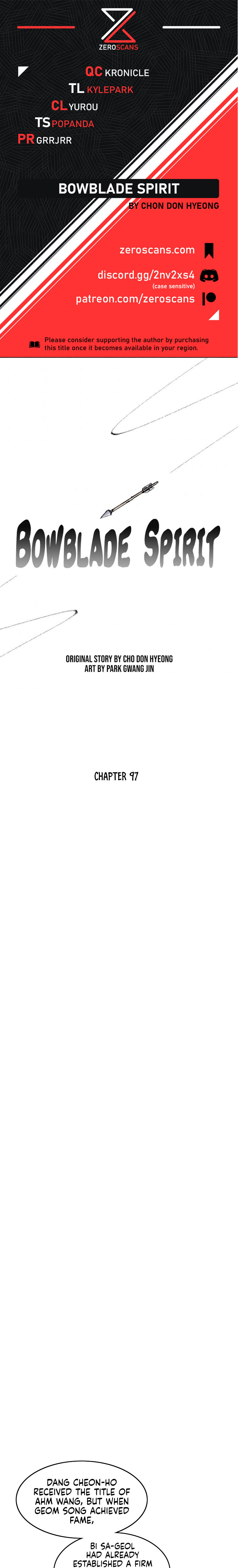 Bowblade Spirit - Chapter 97 Page 1