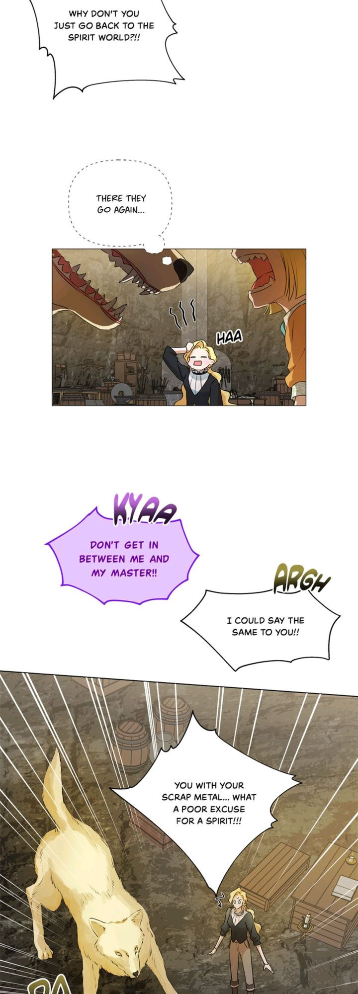 The Golden Haired Elementalist - Chapter 51 Page 6