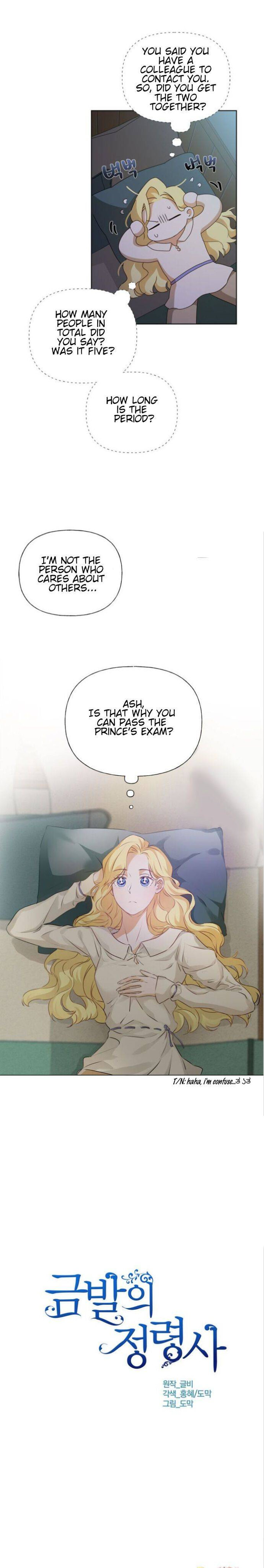 The Golden Haired Elementalist - Chapter 63 Page 9