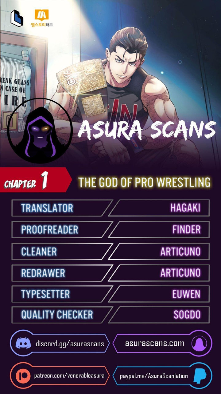 The God of Pro Wrestling - Chapter 1 Page 1