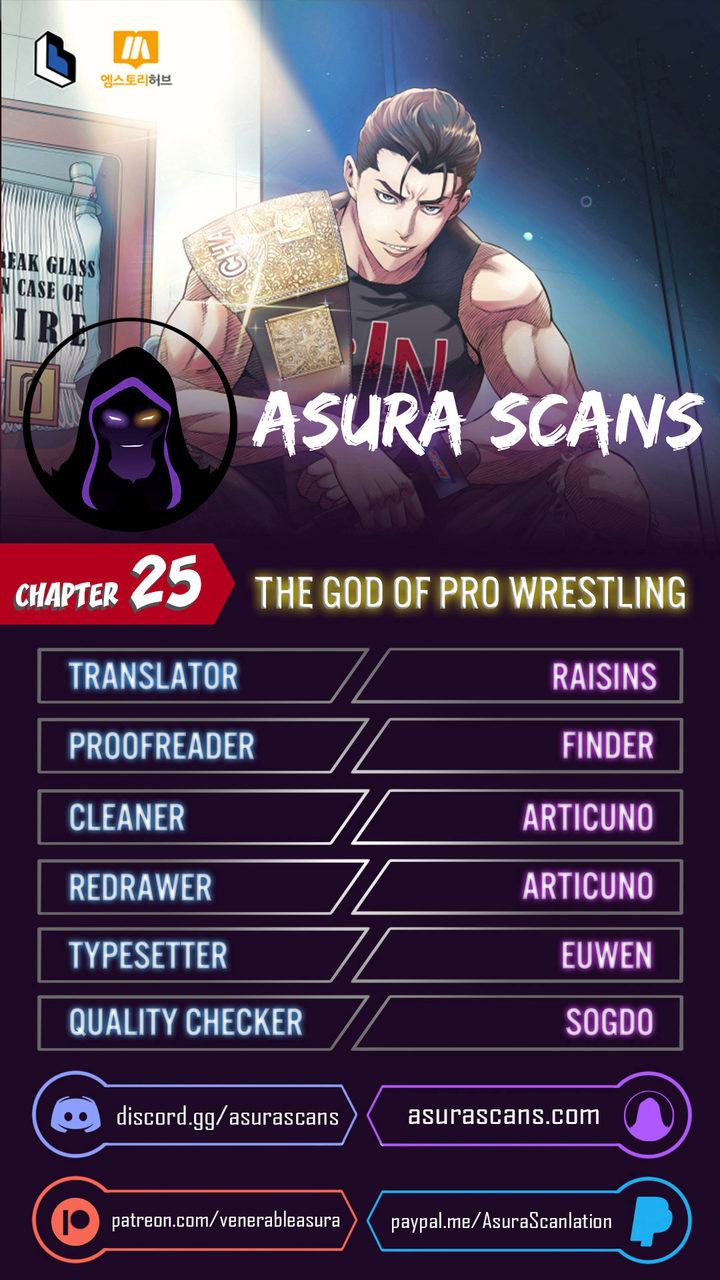 The God of Pro Wrestling - Chapter 25 Page 1