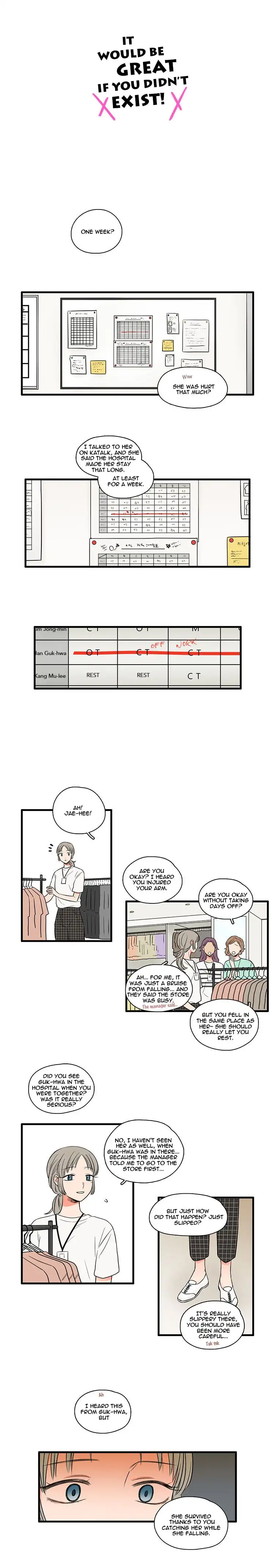 It Would Be Great if You Didn't Exist - Chapter 70 Page 2