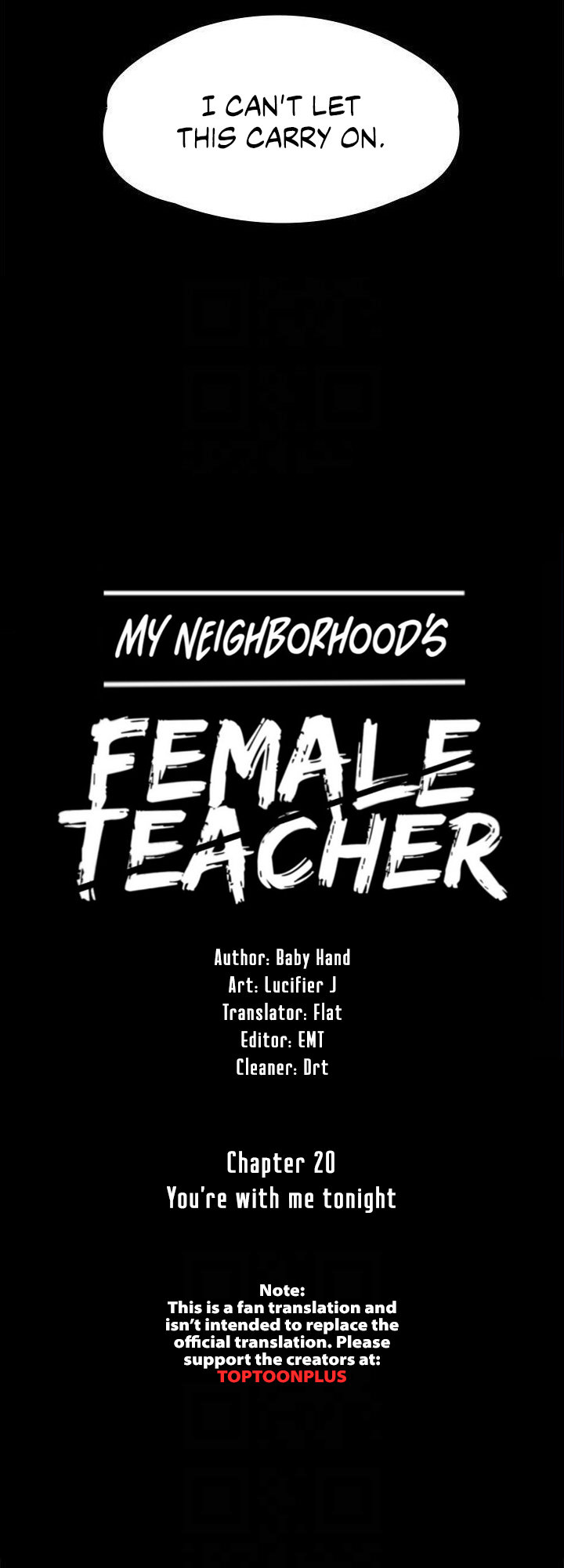 My Neighborhood’s Female Teacher - Chapter 20 Page 6
