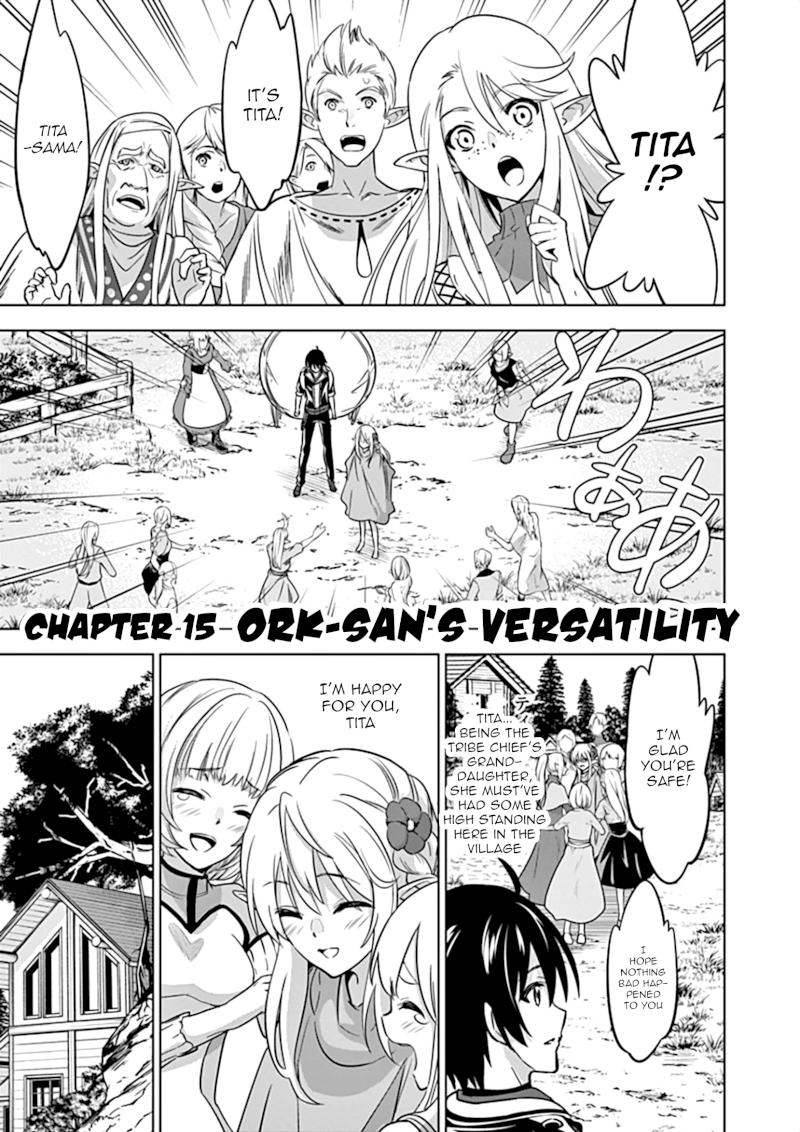 Shijou Saikyou Orc-san no Tanoshii Tanetsuke Harem Zukuri - Chapter 15 Page 2