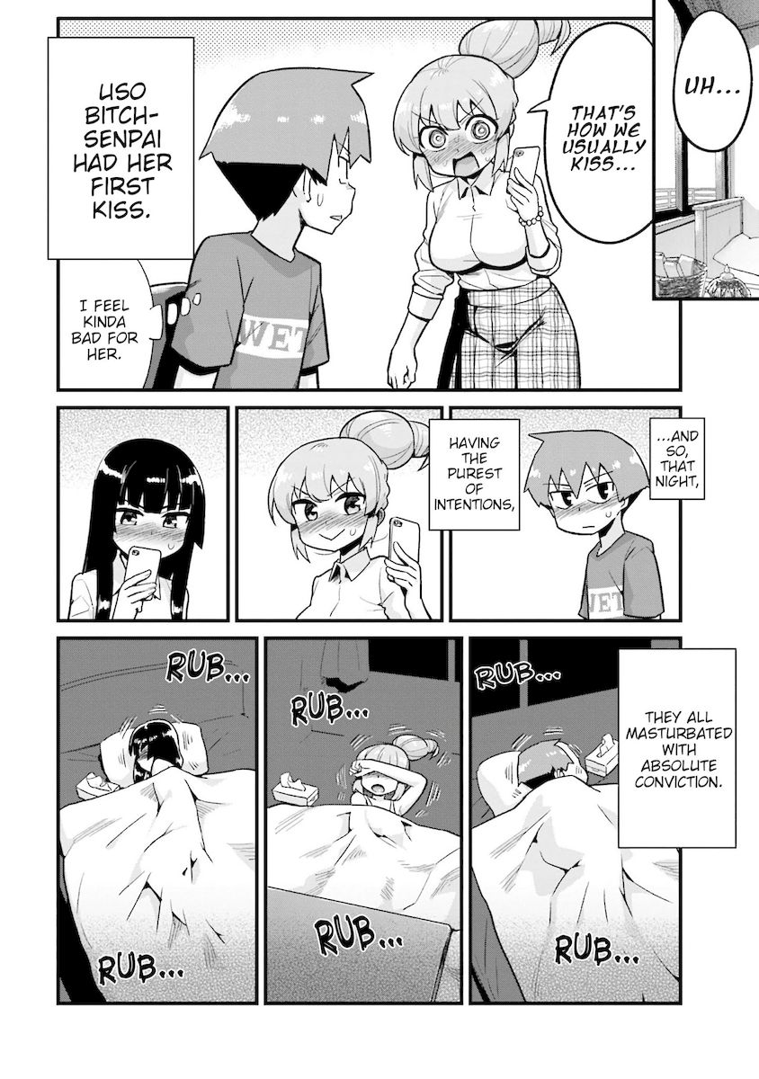Uso-Bitch Senpai - Chapter 13 Page 12