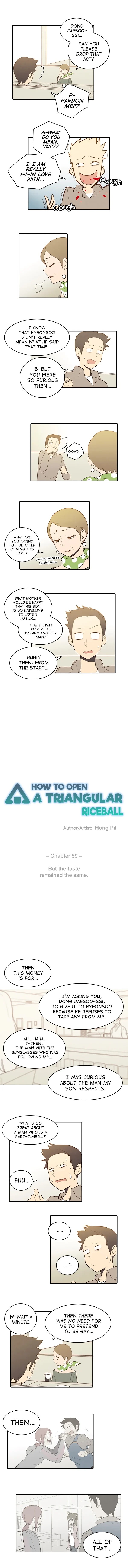 How to Open a Triangular Riceball - Chapter 59 Page 4