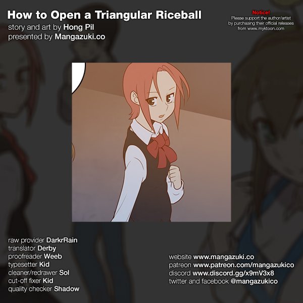 How to Open a Triangular Riceball - Chapter 72 Page 1