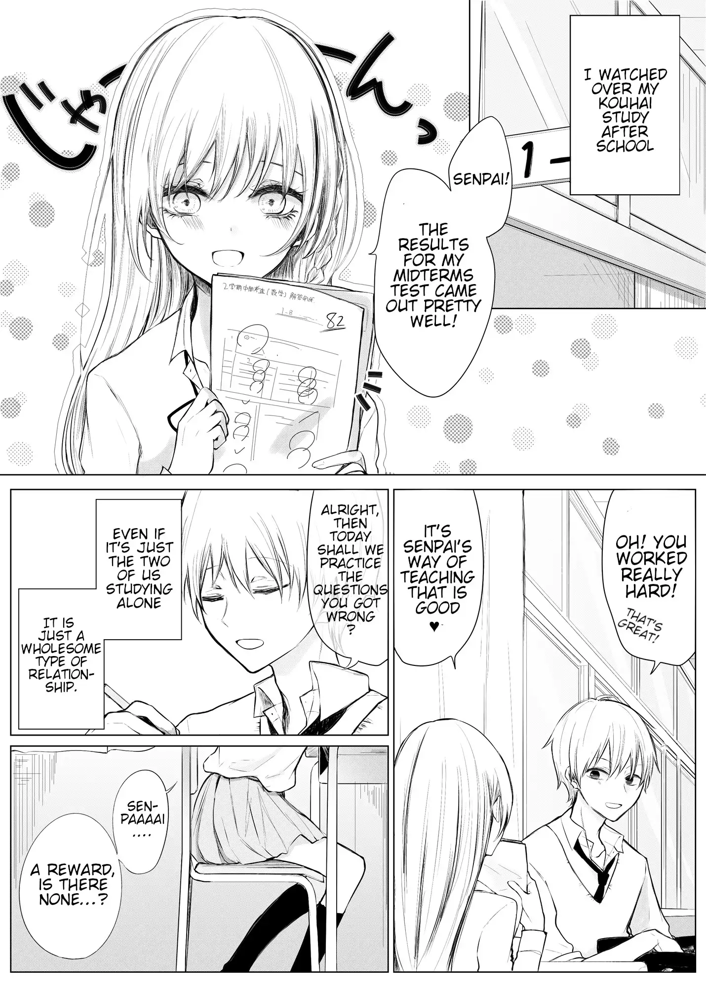 Ichizu De Bitch Na Kouhai - Chapter 9 Page 1