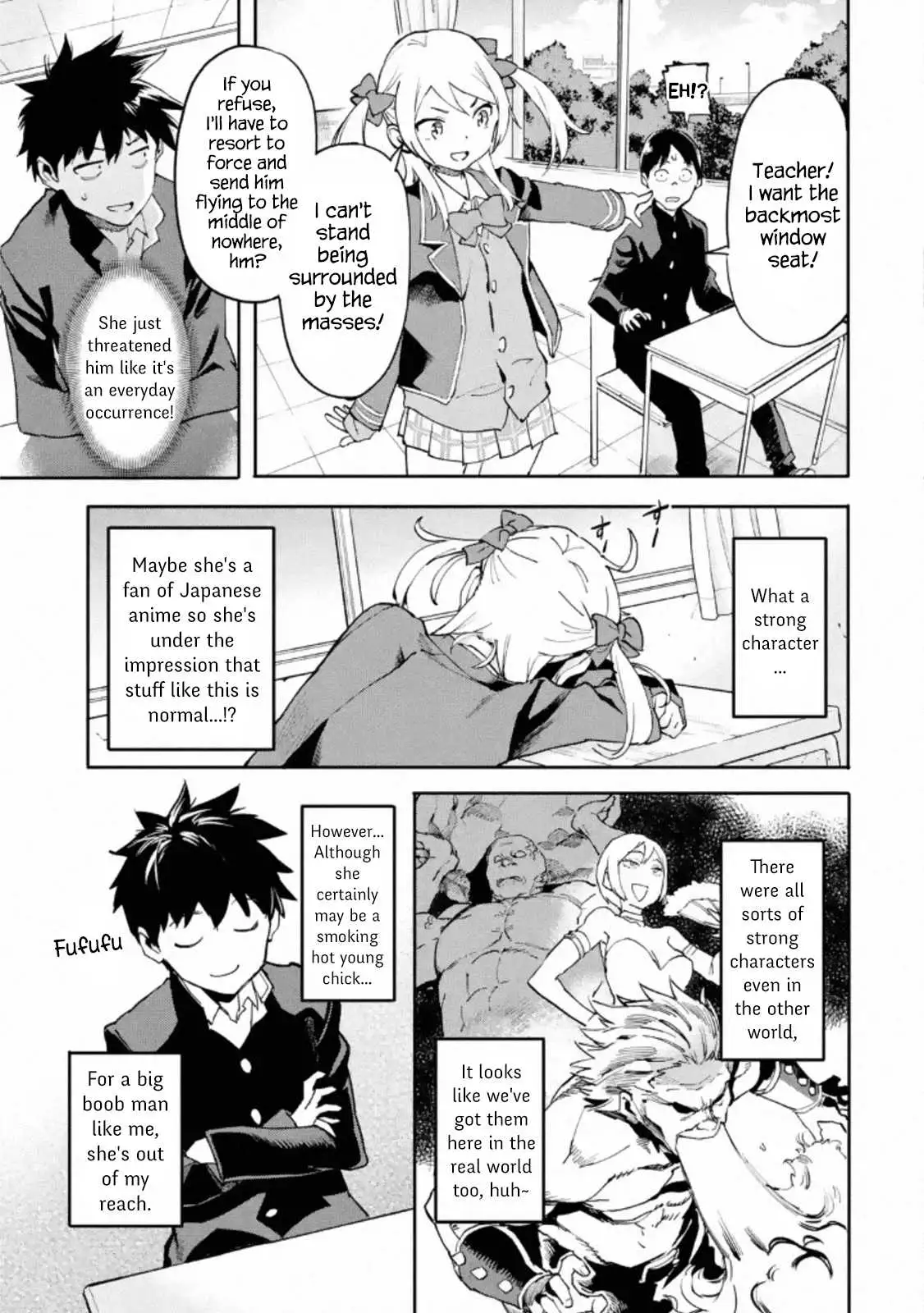 Isekai-gaeri no Yuusha ga Gendai Saikyou! - Chapter 2.1 Page 7