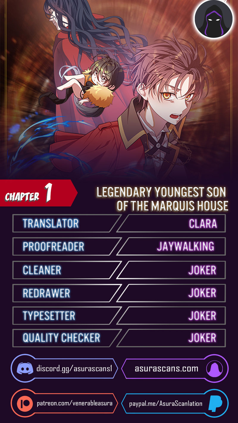 Legendary Youngest Son of the Marquis House - Chapter 1 Page 1