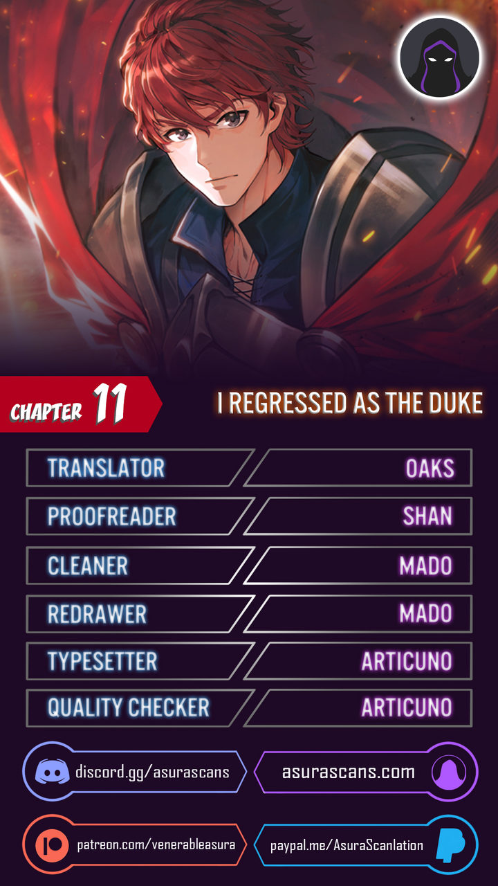 I Regressed As The Duke - Chapter 11 Page 1