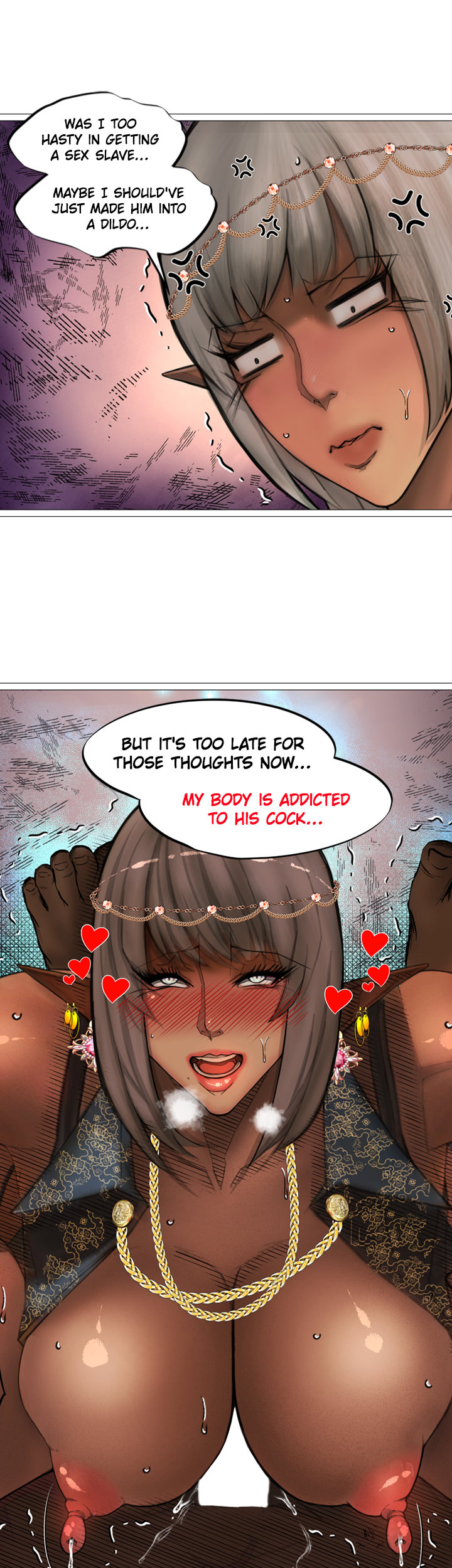 The DARK ELF QUEEN and the SLAVE ORC - Chapter 19 Page 20