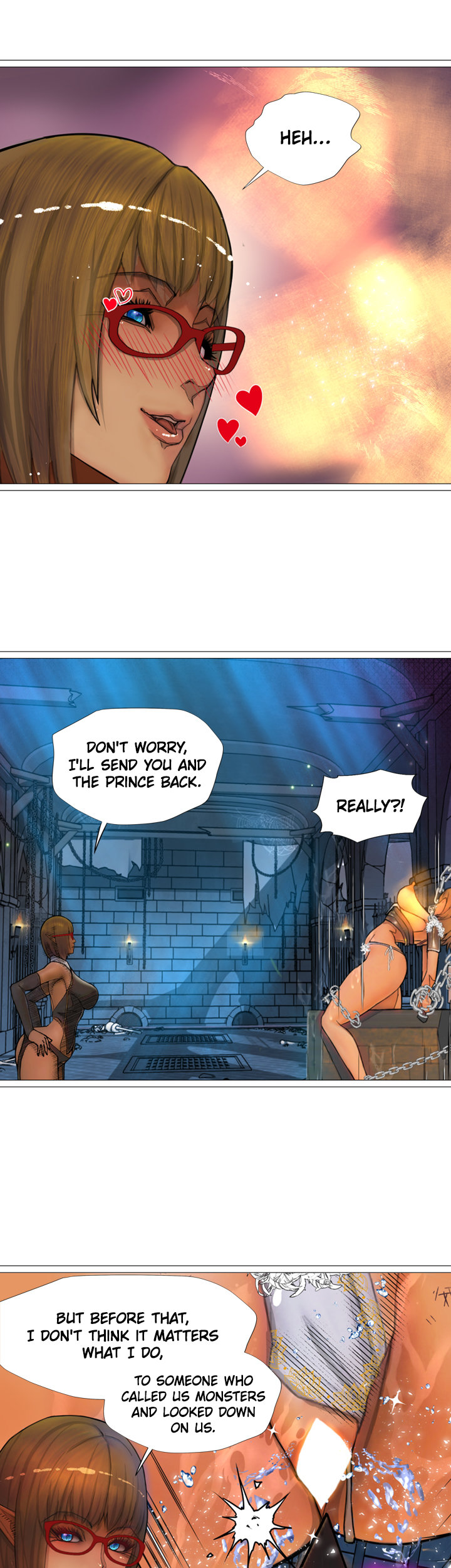The DARK ELF QUEEN and the SLAVE ORC - Chapter 19 Page 33