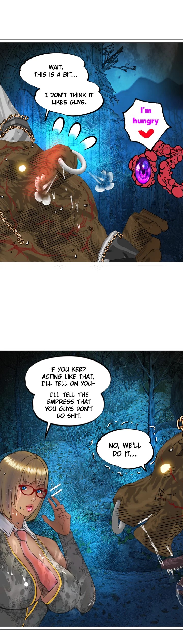 The DARK ELF QUEEN and the SLAVE ORC - Chapter 21 Page 31