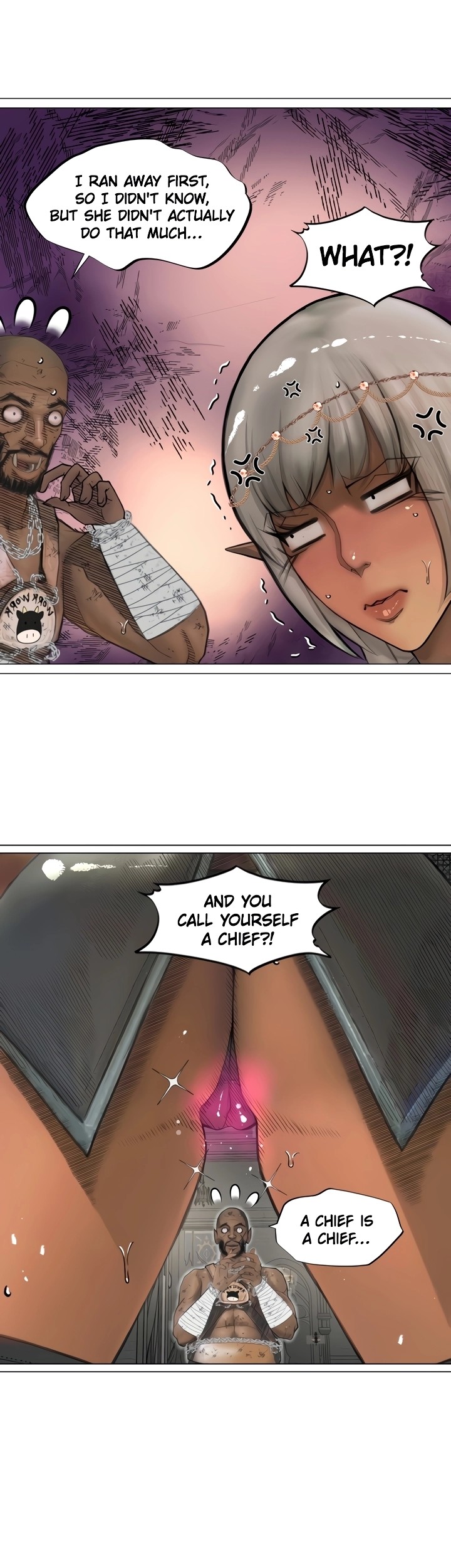 The DARK ELF QUEEN and the SLAVE ORC - Chapter 23 Page 31