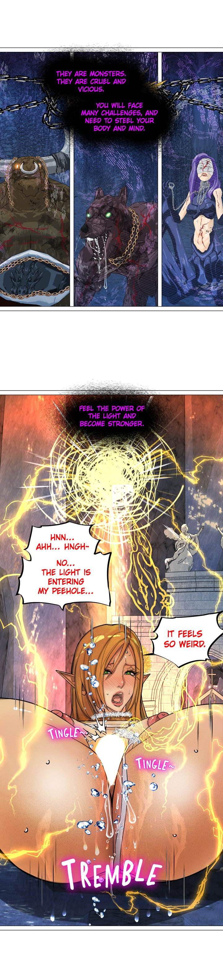 The DARK ELF QUEEN and the SLAVE ORC - Chapter 9 Page 14