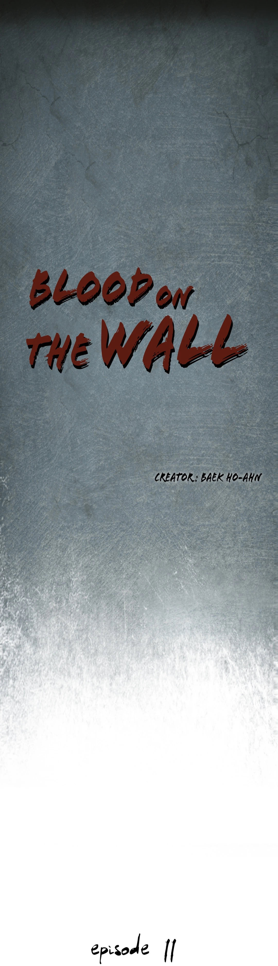 Blood on the wall - Chapter 11 Page 1
