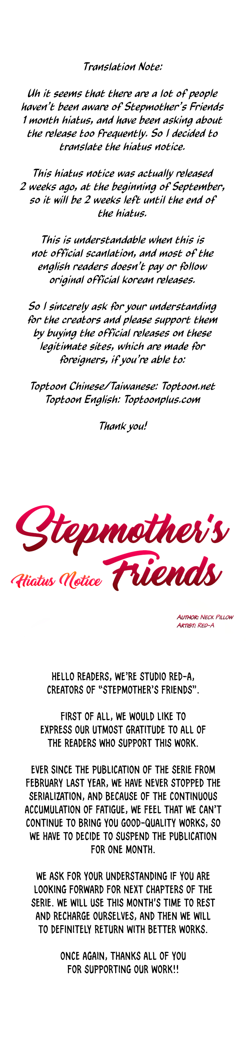 Stepmother Friends - Chapter 84.5 Page 1