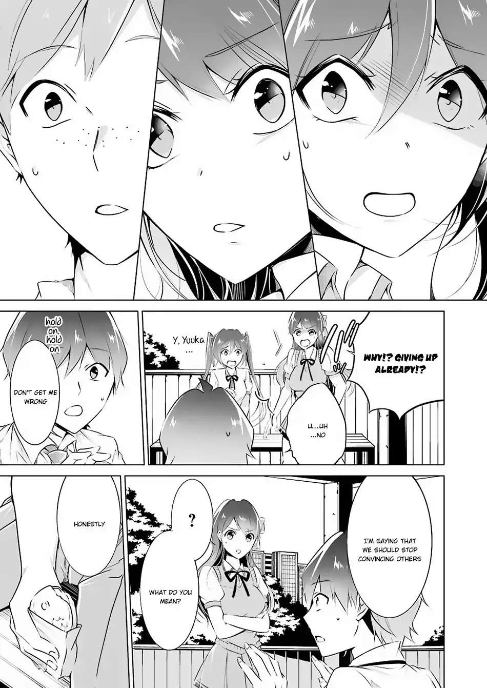 Real no Heroine wa Irimasen! - Chapter 33 Page 12