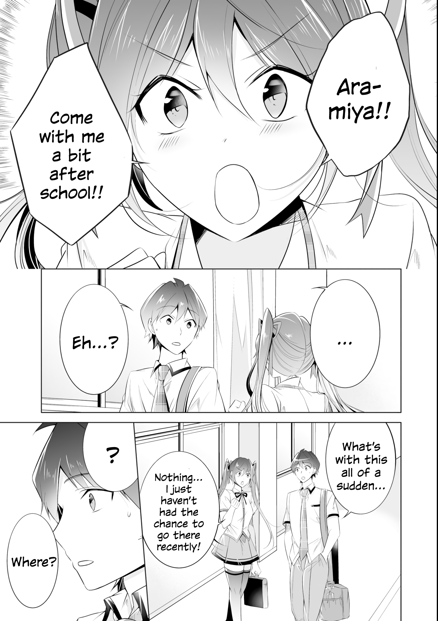 Real no Heroine wa Irimasen! - Chapter 46 Page 13