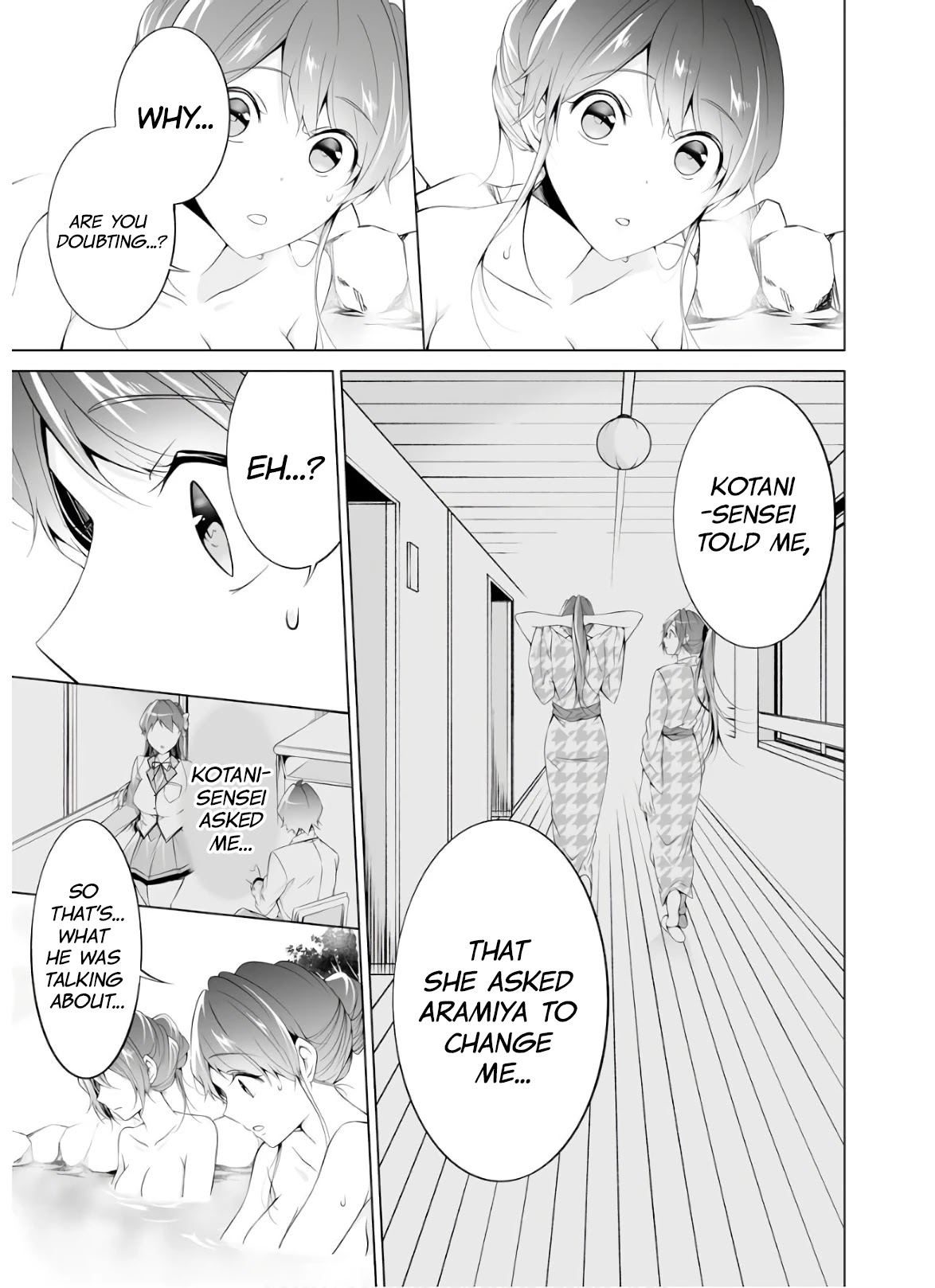 Real no Heroine wa Irimasen! - Chapter 54 Page 13