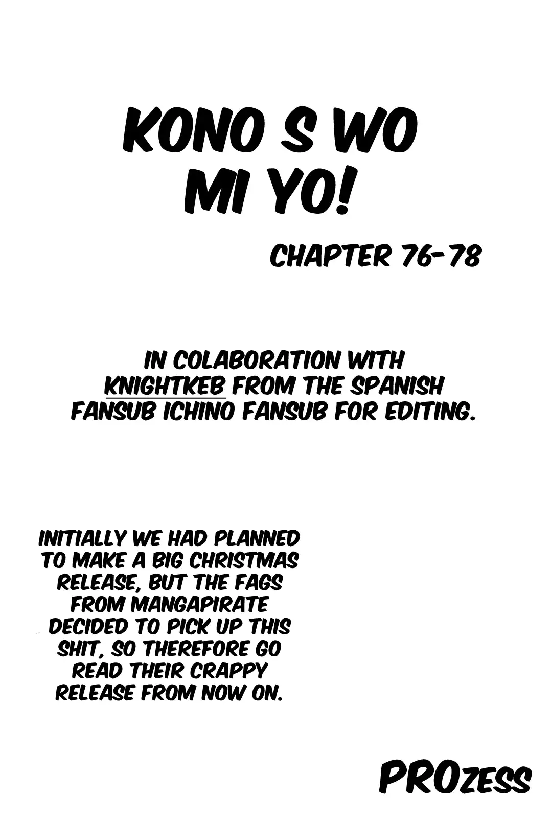 Kono S o, Mi yo! – Cupid no Itazura - Chapter 78 Page 17