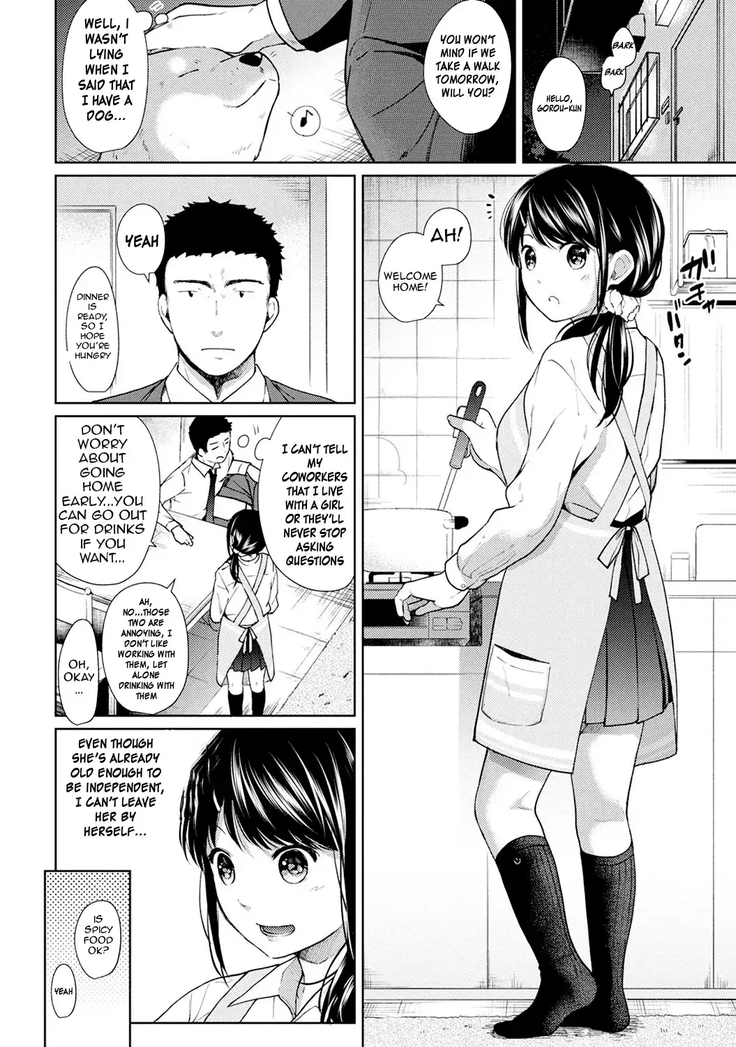 1LDK+JK Ikinari Doukyo? Micchaku!? Hatsu Ecchi!!? - Chapter 7 Page 3