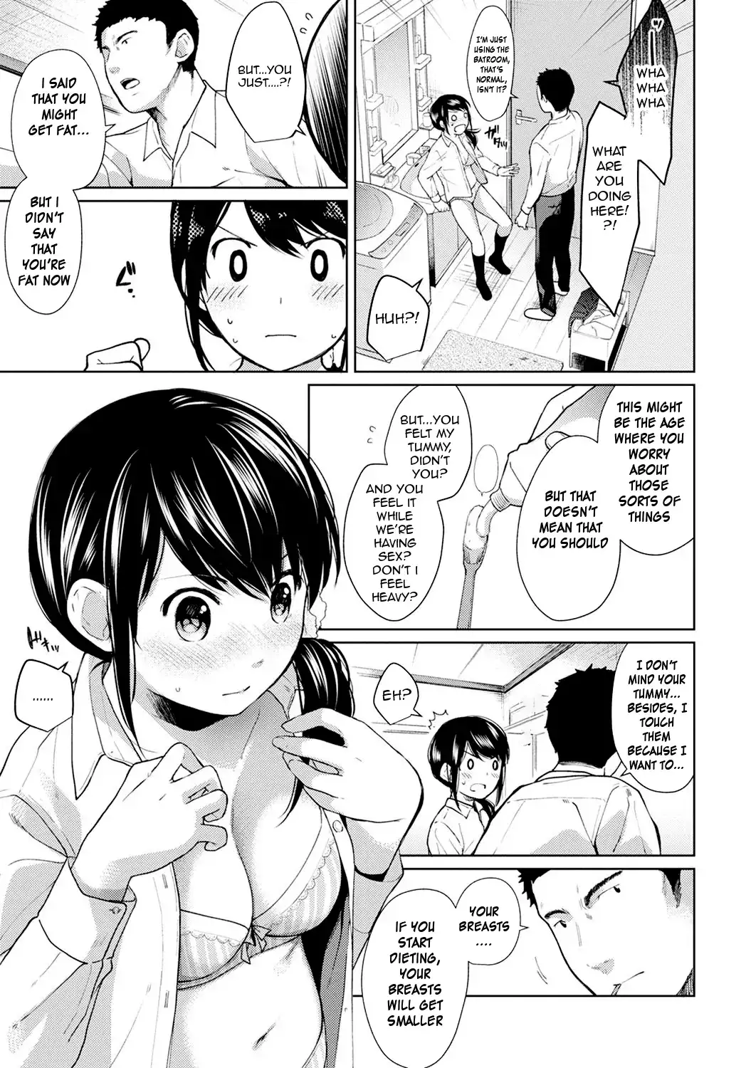 1LDK+JK Ikinari Doukyo? Micchaku!? Hatsu Ecchi!!? - Chapter 7 Page 6