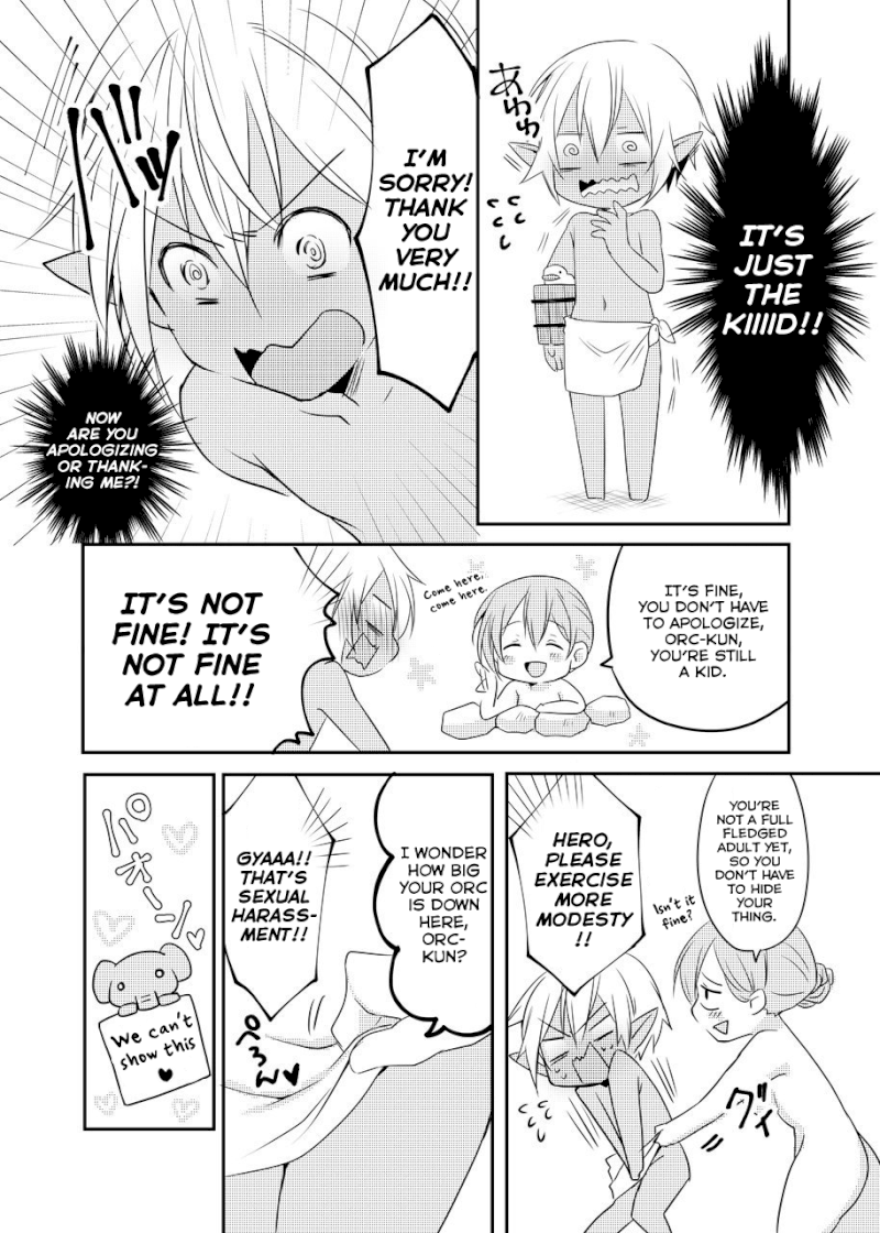The Female Hero and the Shota Orc - Chapter 11 Page 2