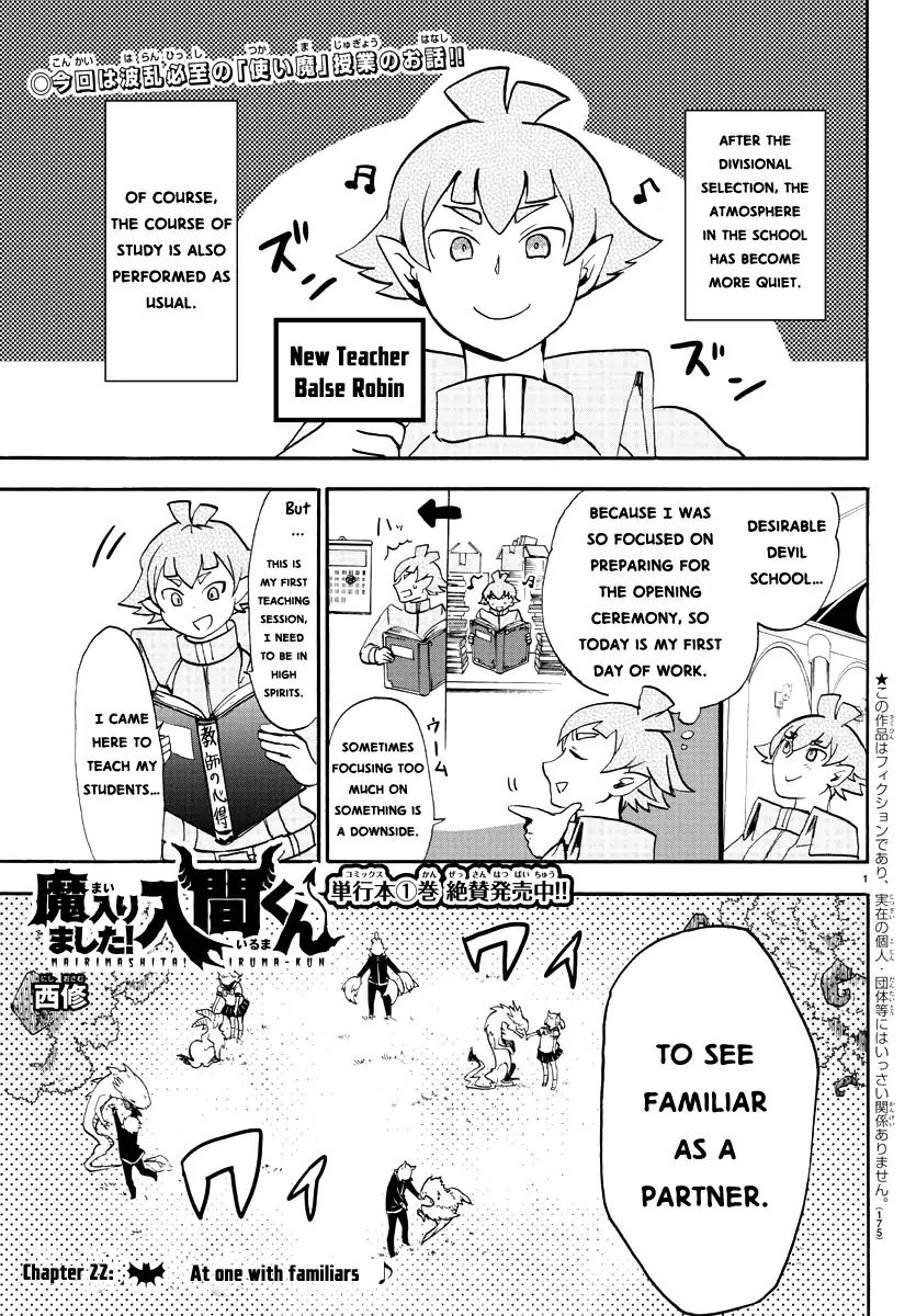Mairimashita! Iruma-kun - Chapter 22 Page 2