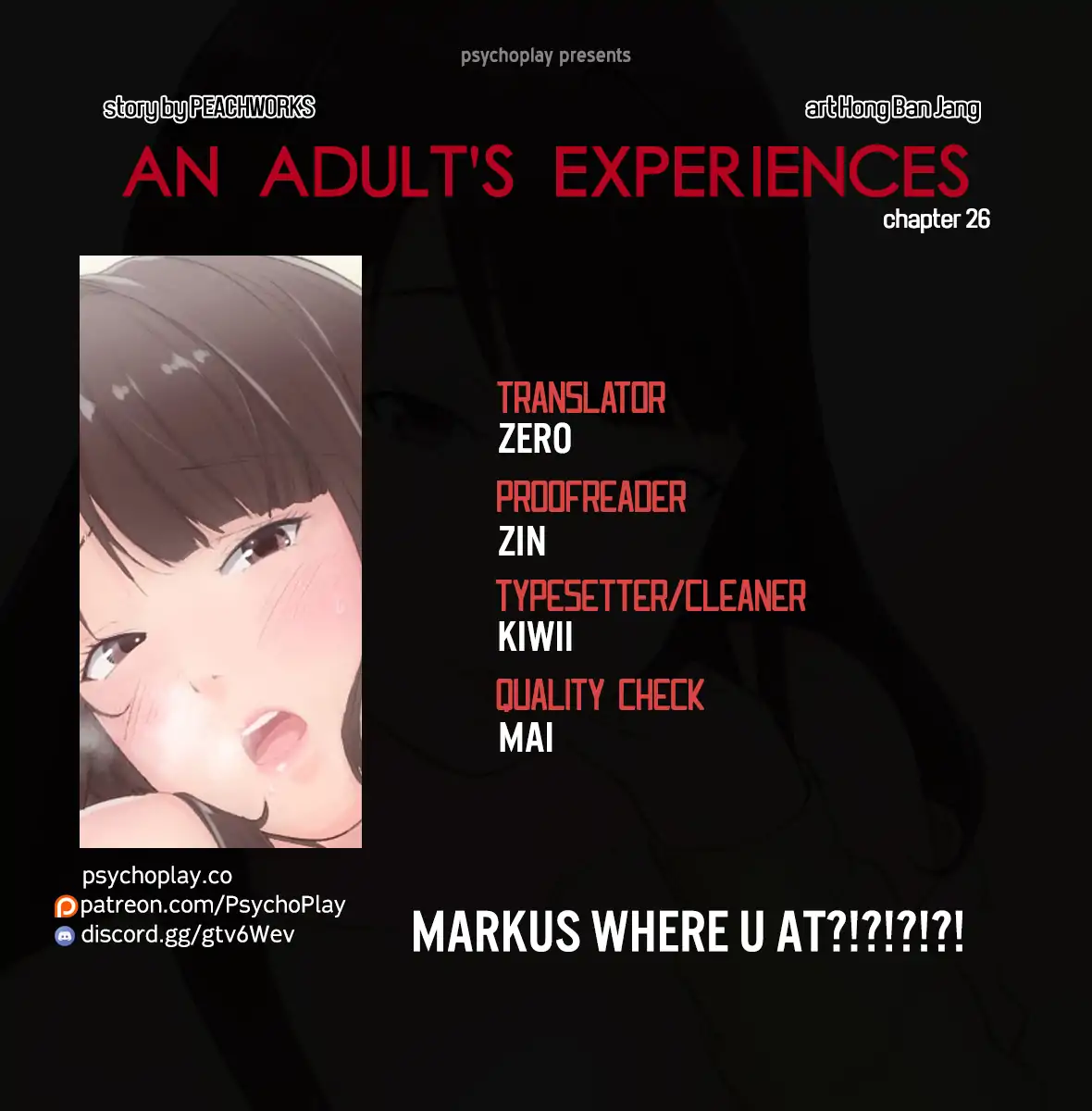 An Adult’s Experiences - Chapter 26 