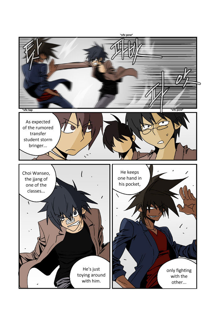 Transfer Student Storm Bringer Reboot - Chapter 3 Page 4