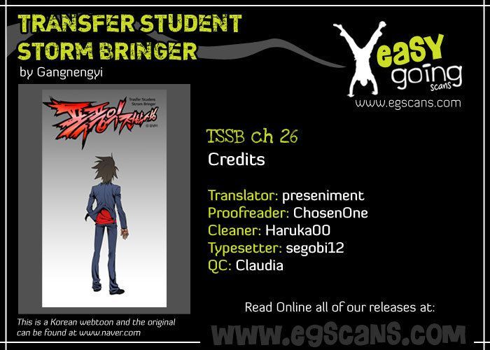 Transfer Student Storm Bringer - Chapter 26 Page 1
