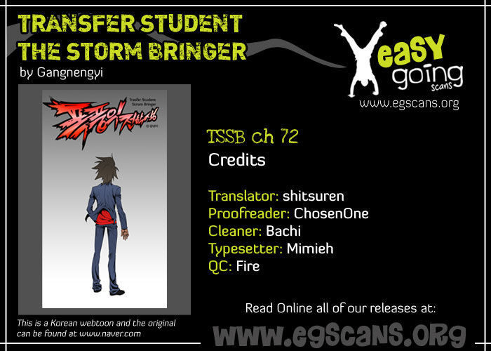 Transfer Student Storm Bringer - Chapter 72 Page 1