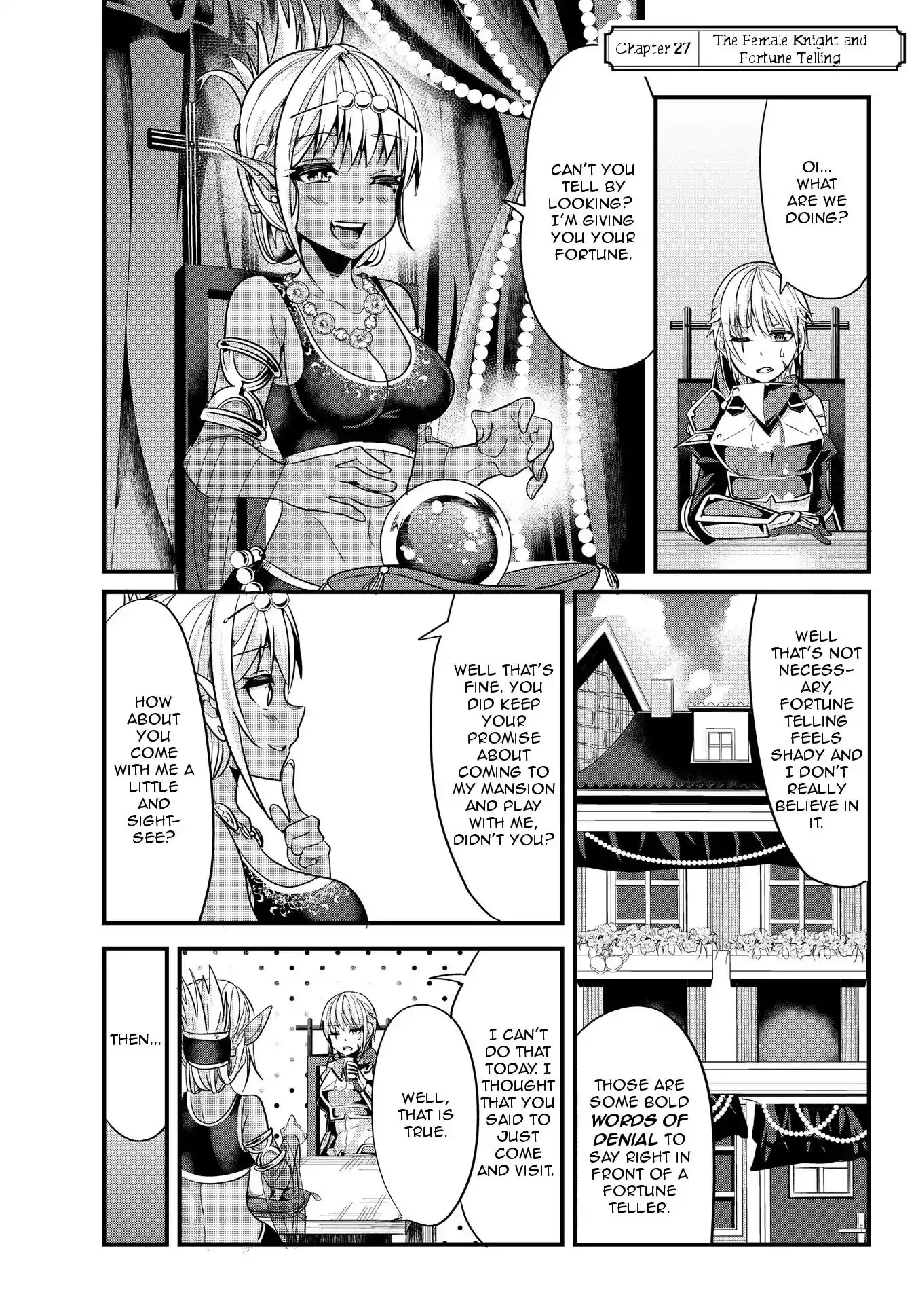 A Story About Treating a Female Knight, Who Has Never Been Treated as a Woman, as a Woman - Chapter 27 Page 1