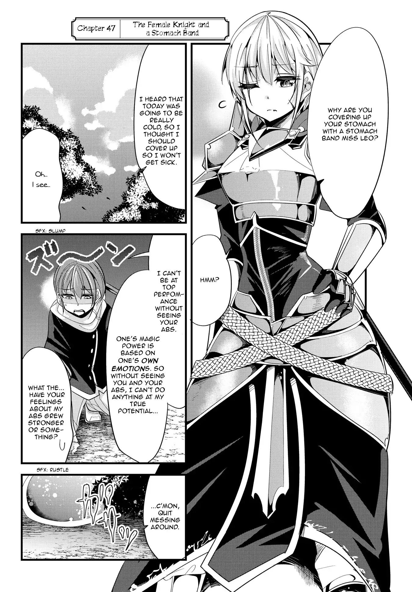 A Story About Treating a Female Knight, Who Has Never Been Treated as a Woman, as a Woman - Chapter 47 Page 2