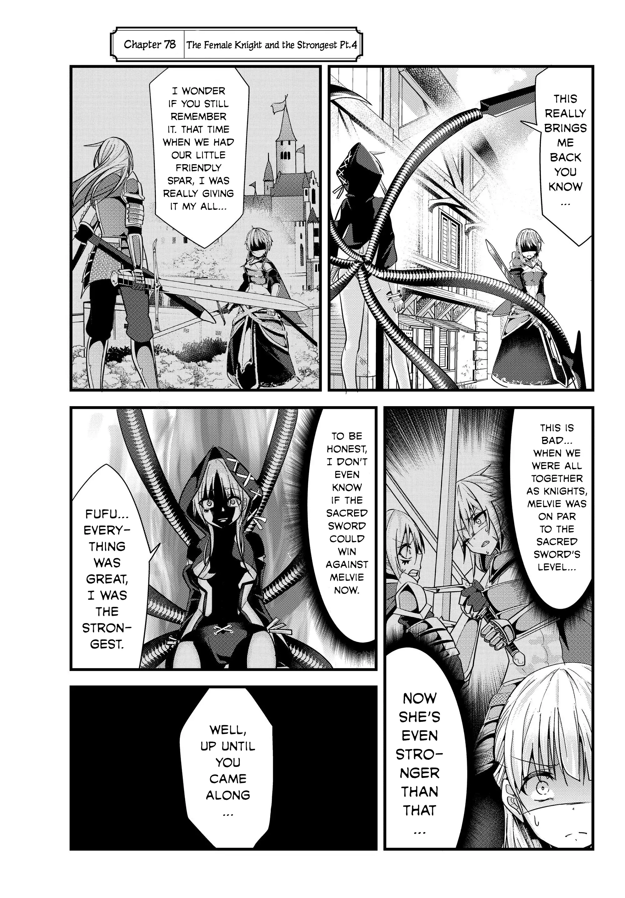 A Story About Treating a Female Knight, Who Has Never Been Treated as a Woman, as a Woman - Chapter 78 Page 1
