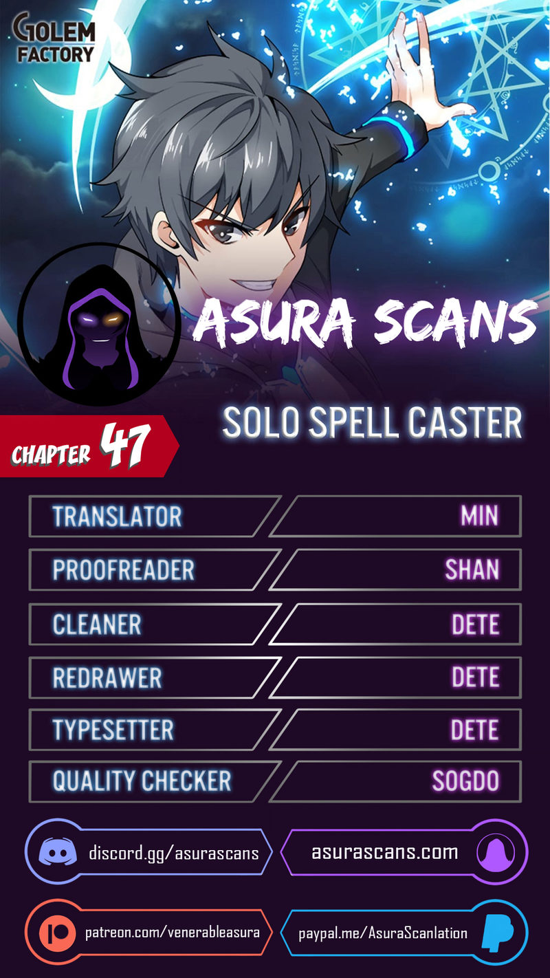 Solo Spell Caster - Chapter 47 Page 1